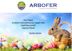 ARBOFER Joyeuses Pâques 2019