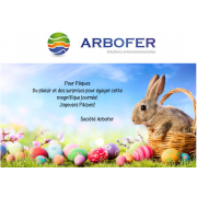 ARBOFER Joyeuses Pâques 2019